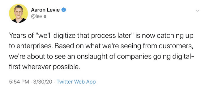 Aaron Leview Tweet